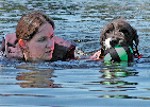 swimming